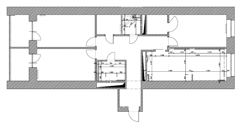 Здесь коридор 19,6 кв.м.