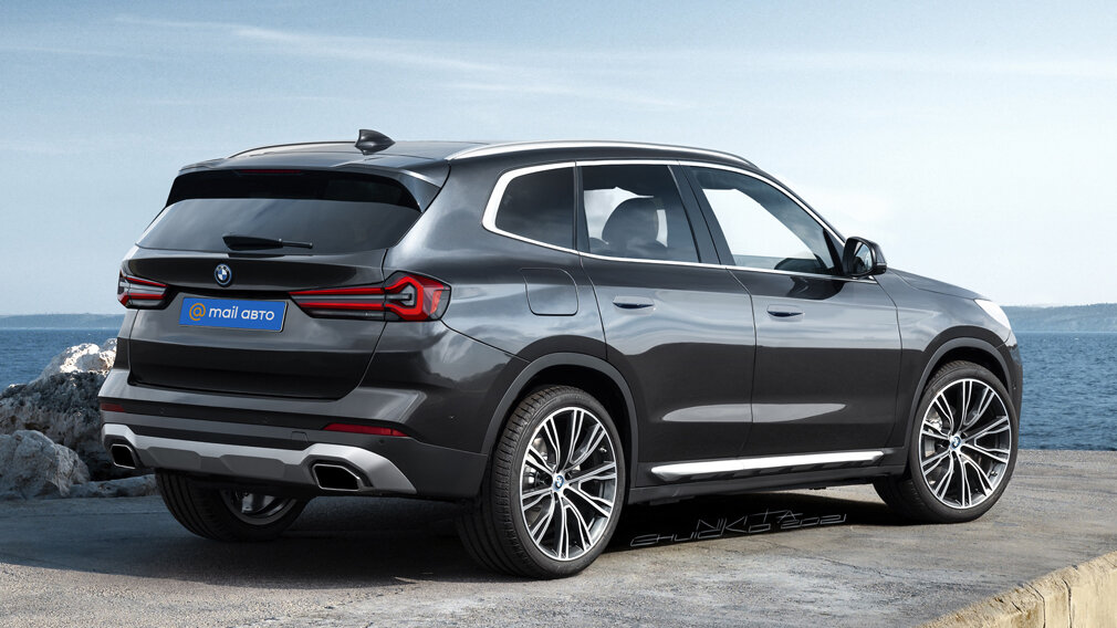 Рендер BMW X1 нового поколения