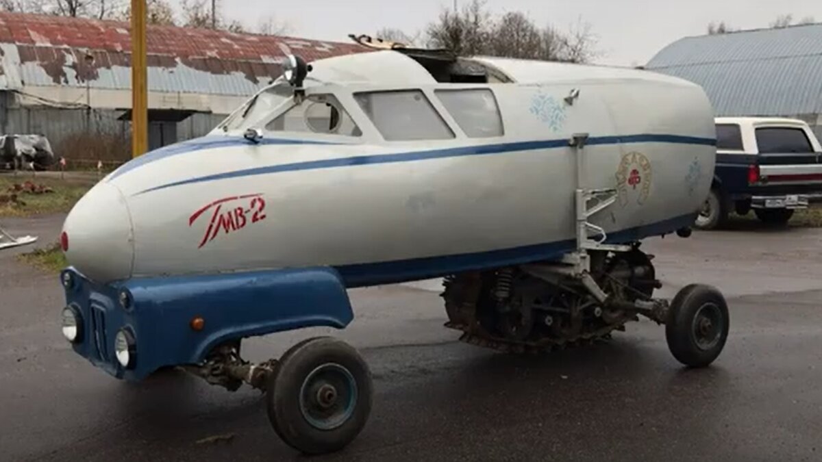 ГМВ-2 – уникальный советский самодельный автомобиль-снегоход. Что с ним  стало? | Автовыбор | Дзен