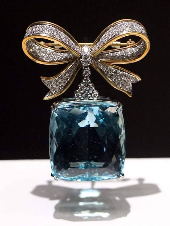 Аквамариновая брошь от Жана Шлюмберже для Tiffany & Co