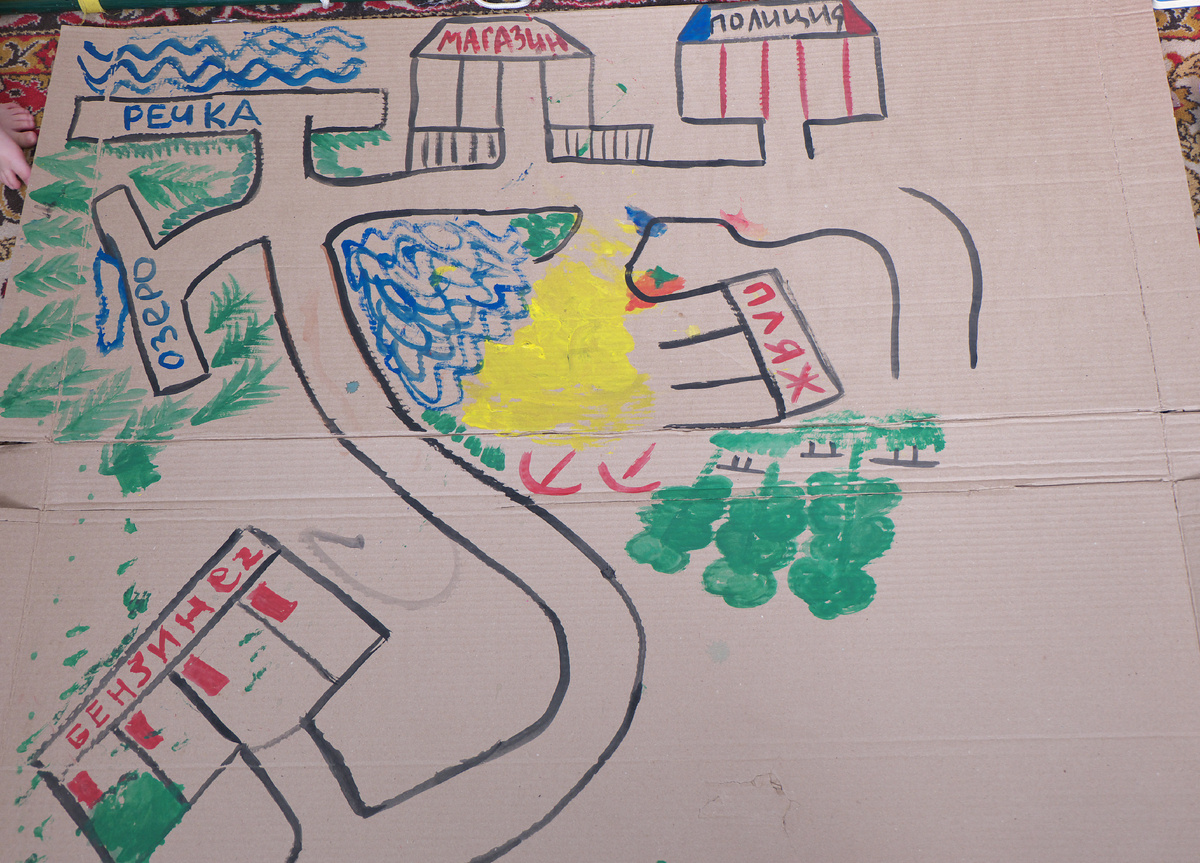 Играть начали сразу. Постепенно добавляли новые локации