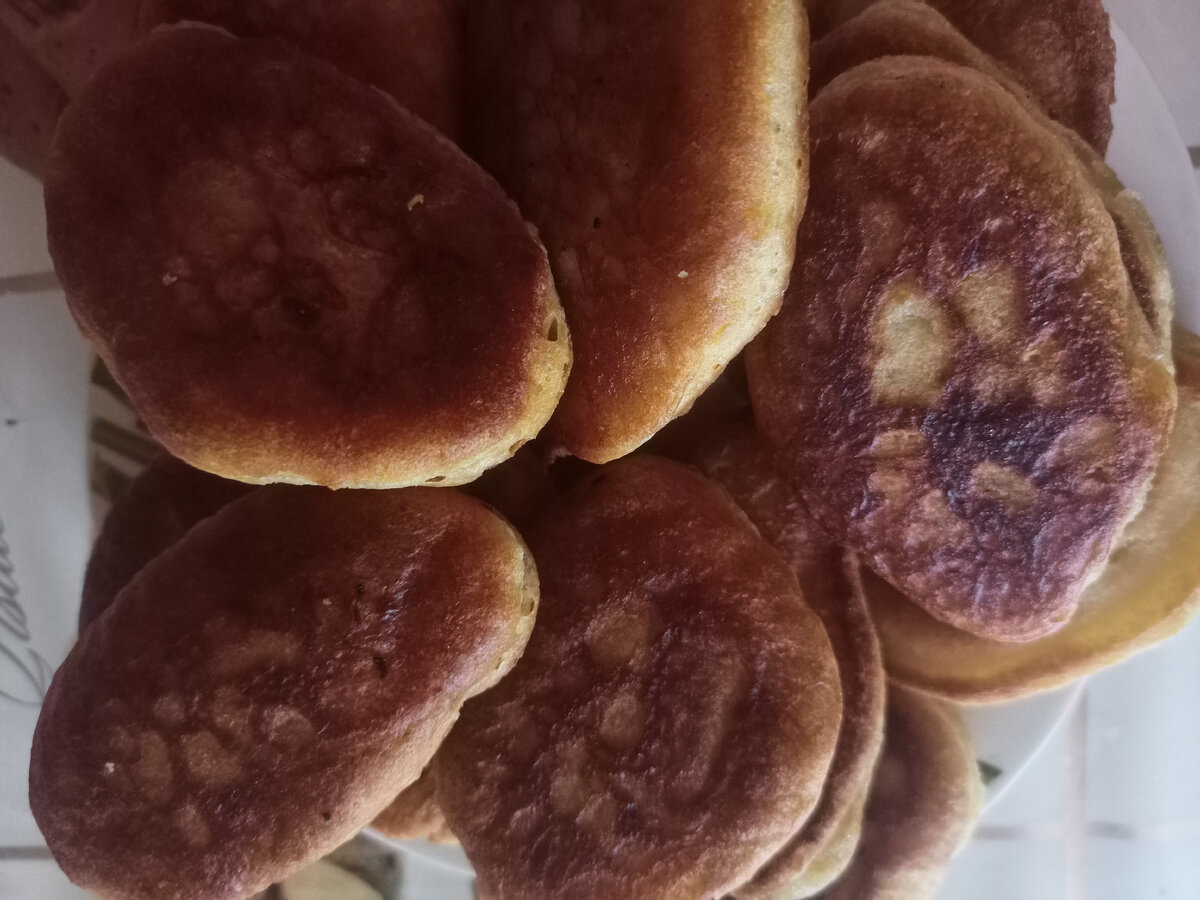 Оладьи на завтрак на кефире