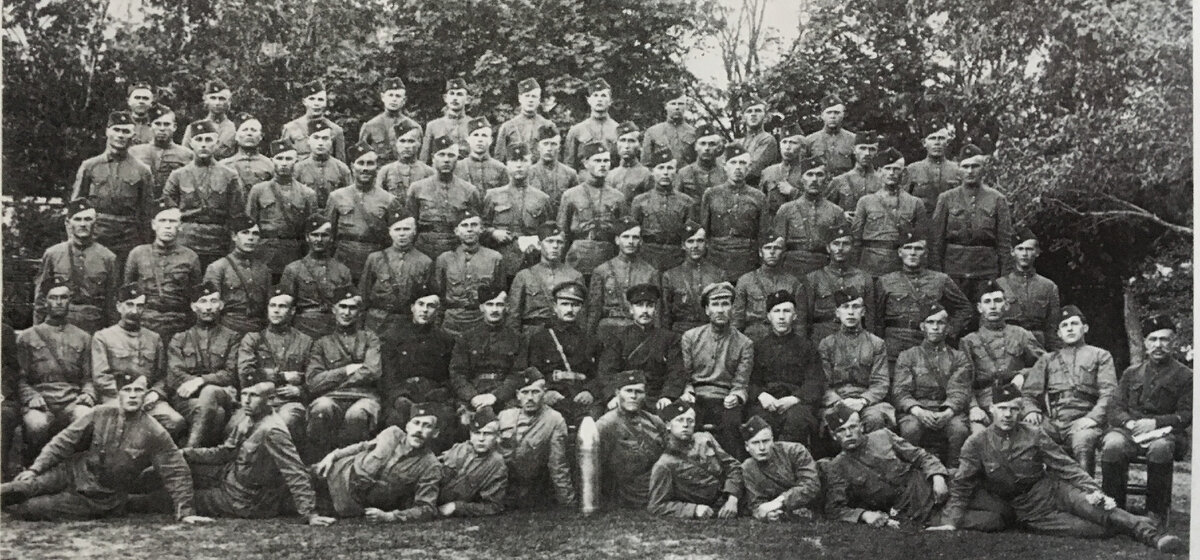 Курсанты-артиллеристы. 1920 год. 