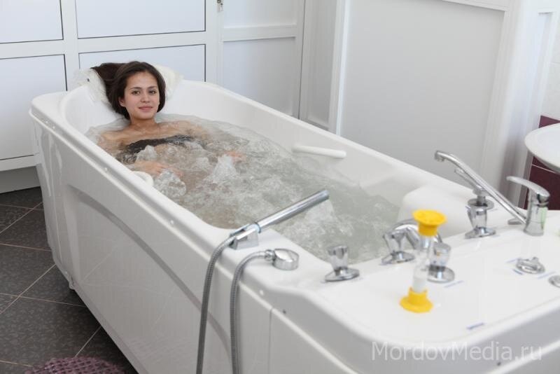 Медицинские процедуры в санатории "Саранский" - фото с сайта mordovmedia.ru