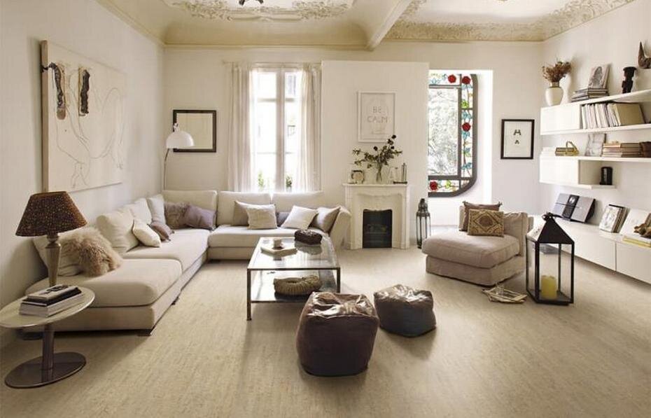 Европейский интерьер в белых тонах