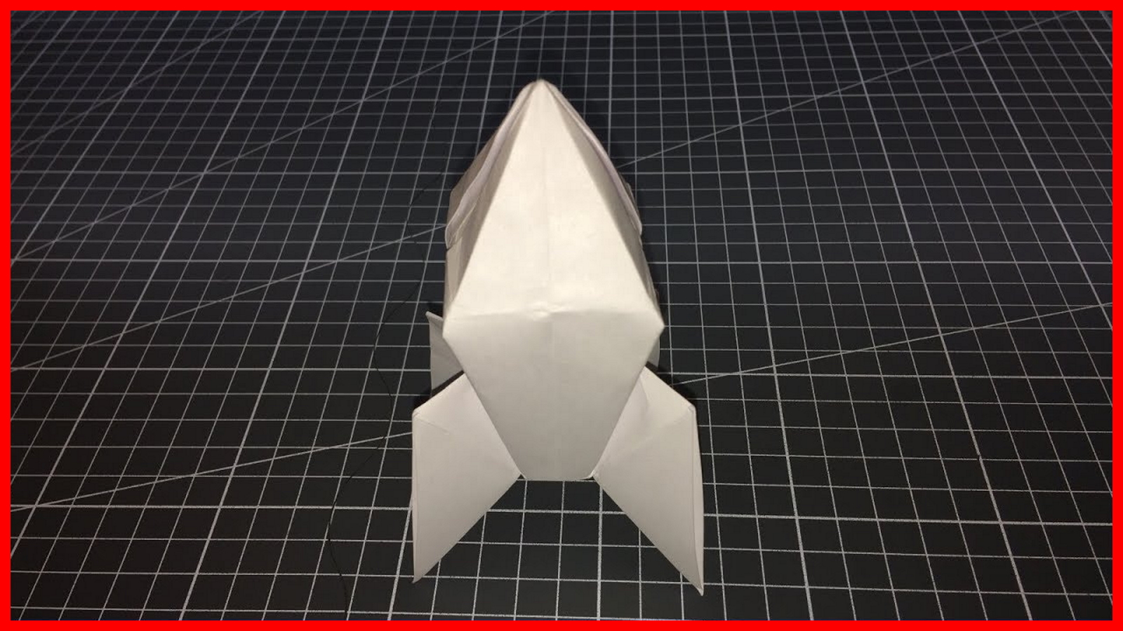 Как сделать Ракету из бумаги | Оригами Космический Корабль 
