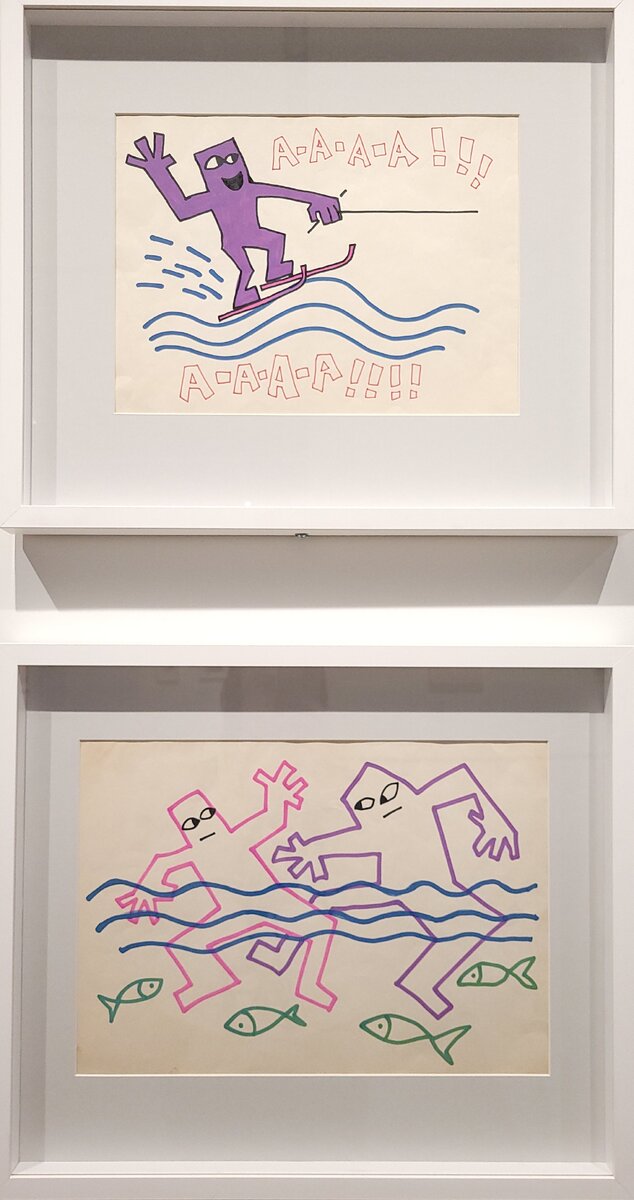 Виктор Цой. "Катание на водных лыжах". 1984-1986. Фото с выставки "Виктор Цой. Путь героя"