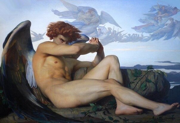 Падший Ангел - картина Александра Кабанеля | Тайный смысл картин | Дзен