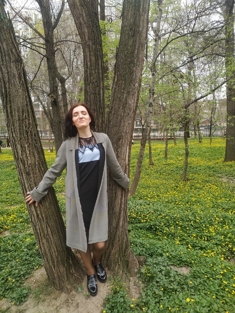 Я в парке Горького. Алматы, апрель 2022