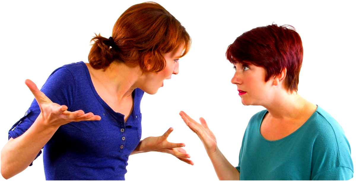 Ссора между супругами. Силуэт двух людей. Женщины ссорятся. Конфликт между мужчиной и женщиной. Между двух враждующих.