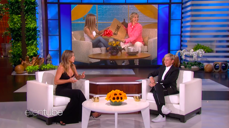 Дженнифер Энистон и Эллен Дедженерес