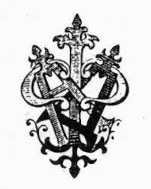 Издательская марка типографии А. Ф. Девриена