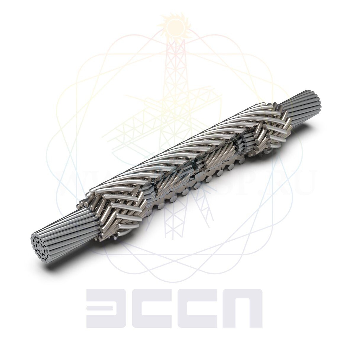 Зажимы ремонтные спиральные РС-D-34