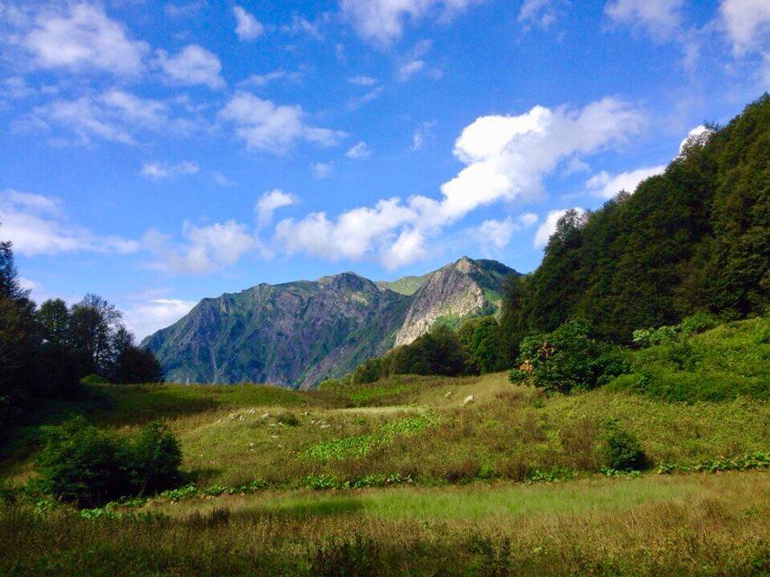 Вид из лагеря