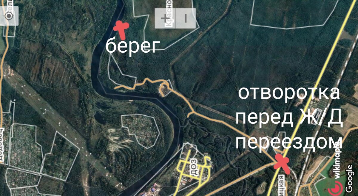 Скриншот с wikimapia