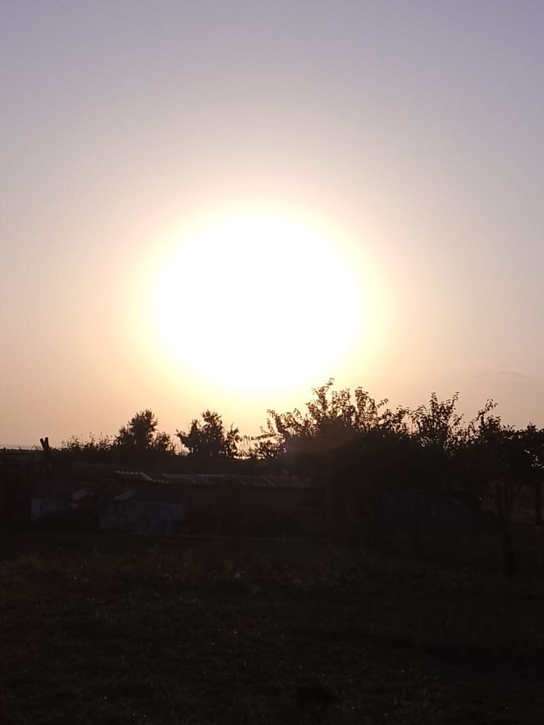 Закат в Ясенской Переправе