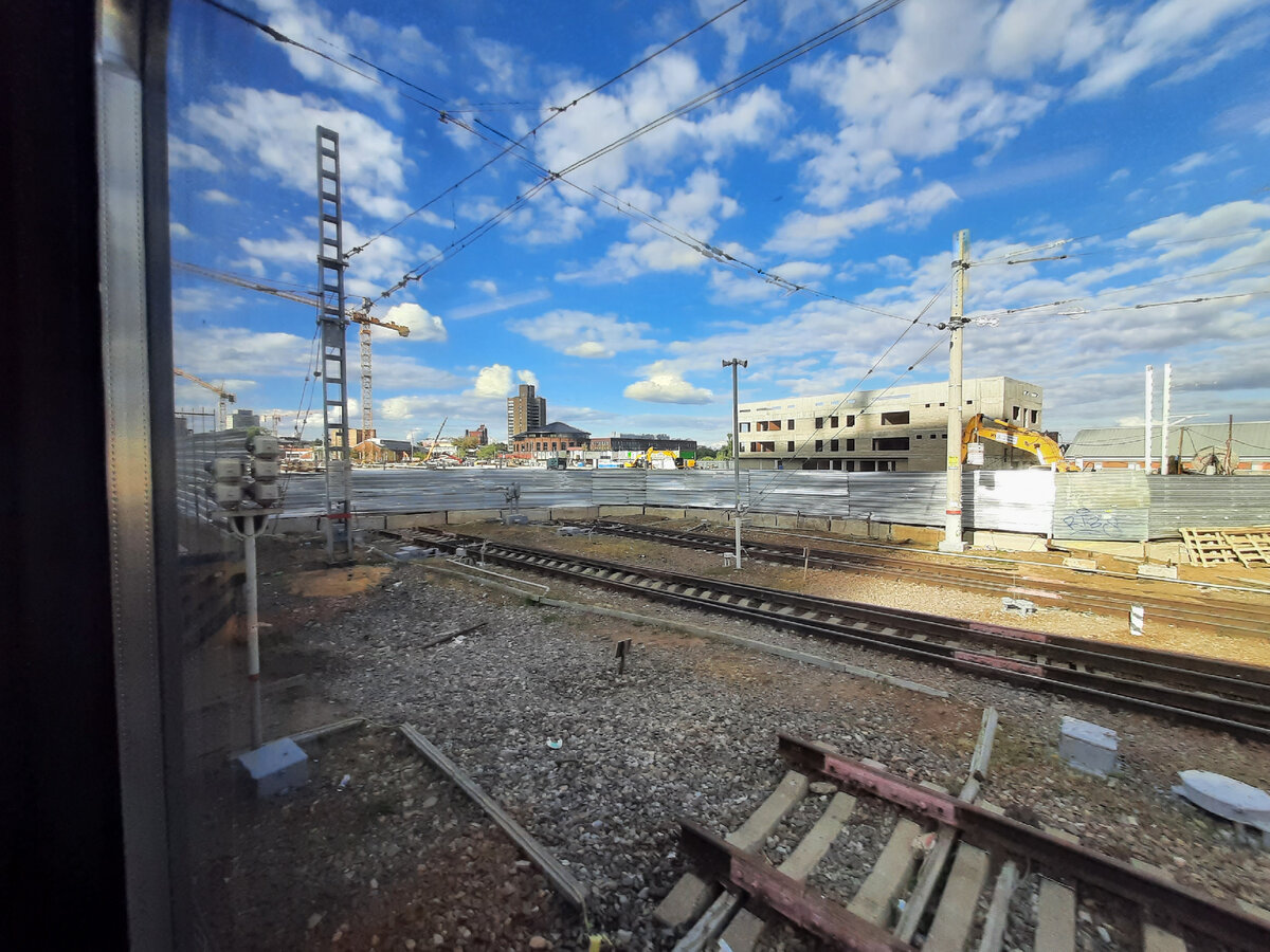 Реконструкция путей в окрестностях Курского вокзала