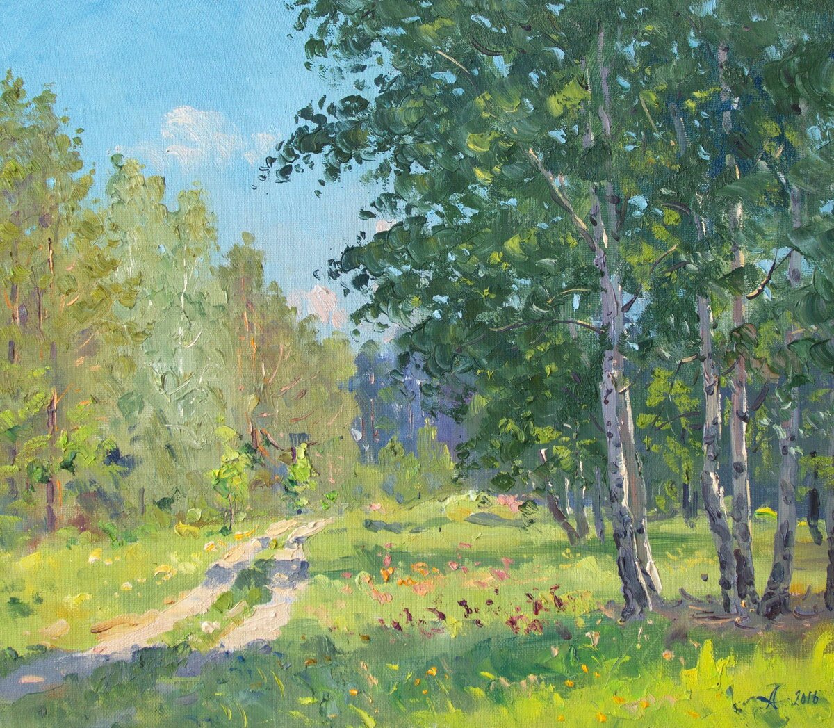 Картина художника Александра Александровского.