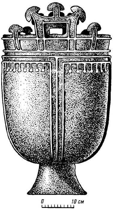 Котел из склепа с.Хабаз