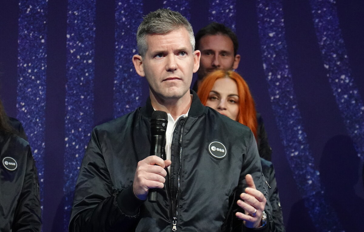    Параастронавт Европейского космического агентства Джон Макфолл  Дмитрий Орлов/ТАСС