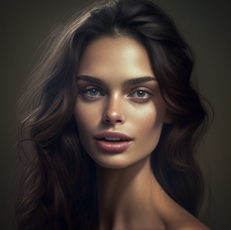 Девушка брюнетка