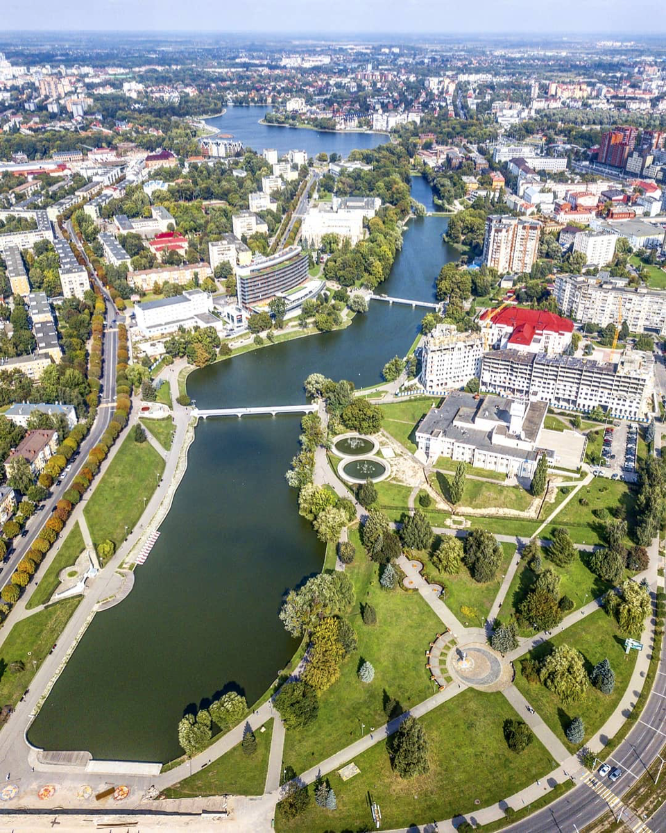 Нижний (замковый) пруд, Калининград. фото взято из instagram, автор @ruslan.kld рекомендую подписаться!