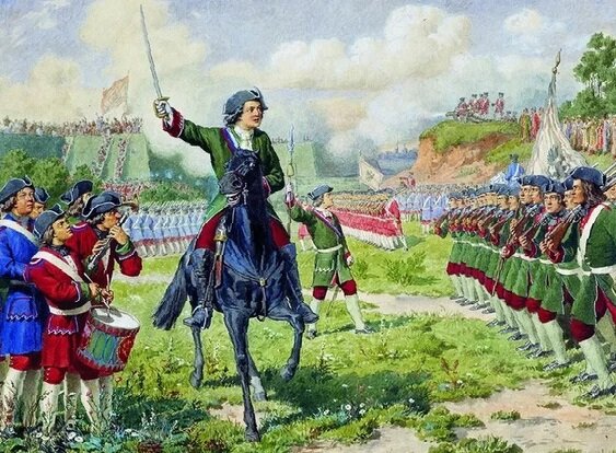 "Потешные " полки Петра I