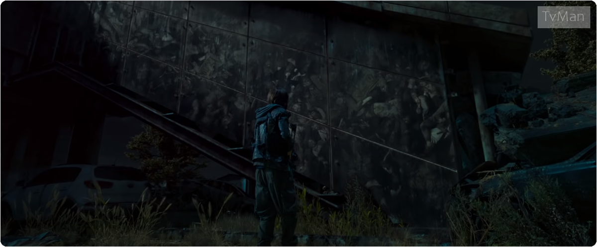 Кадр из кинофильма "Поезд в Пусан 2: Полуостров"