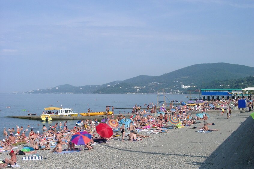 Адлер.  Лето, 2007.
