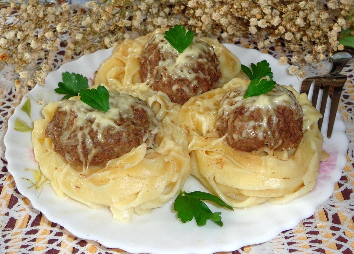 Гнезда быстро вкусно и очень просто