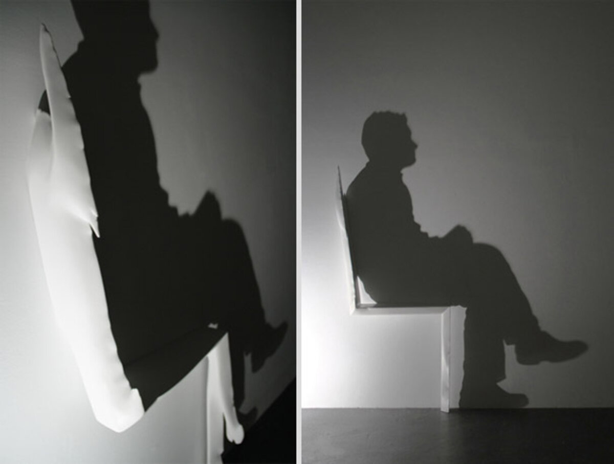 Ложились тени. Куми Ямашита. Куми Ямашита художник. Тень человека на стене. Тень в композиции.