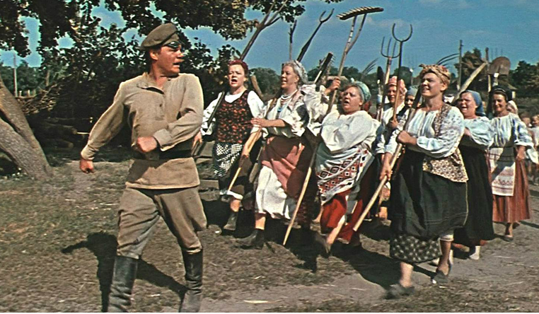 Артиллерист Яков собственной персоной. Кадр из фильма.