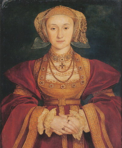 Анна Клевская, Ганс Гольбейн Младшй,1539г.  Согласитесь, внешность Анны совсем нельзя назвать отталкивающей