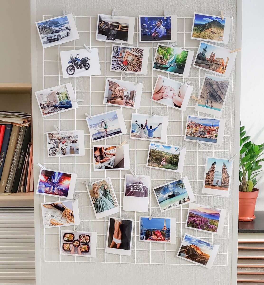 Один из вариантов оформления карты желаний. Яндекс.картинки