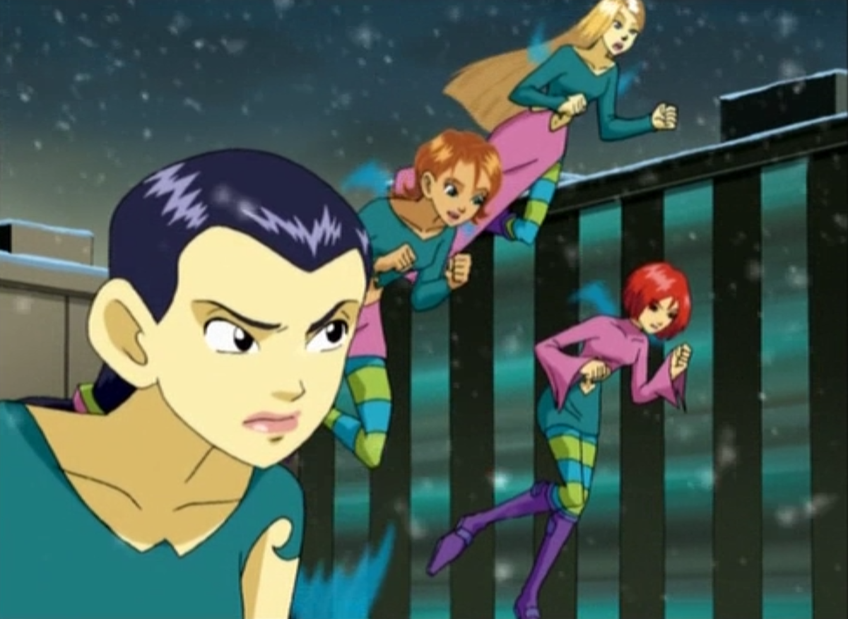 Кадры взяты из мультсериала "Чародейки"