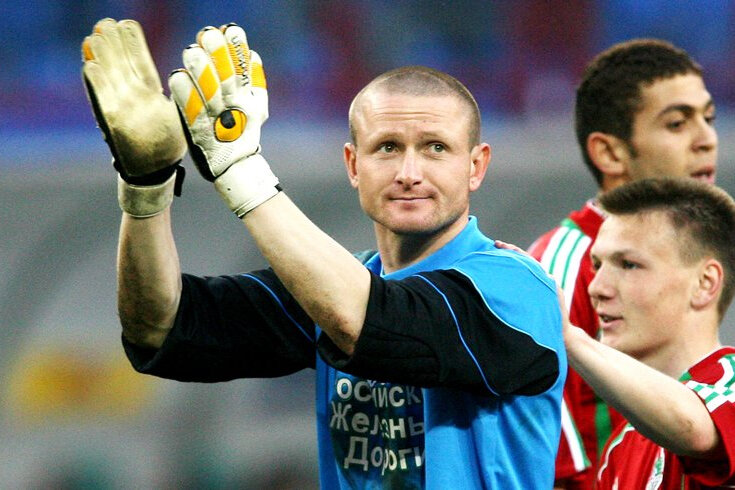 Алексей Поляков. На заднем фоне - Круглов и Зуаги. Кто-нибудь помнит таких?