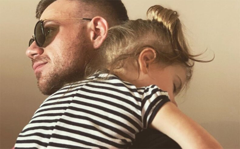 Валера Блюменкранц с дочкой Бубачкой
​Фото: «Инстаграм»
