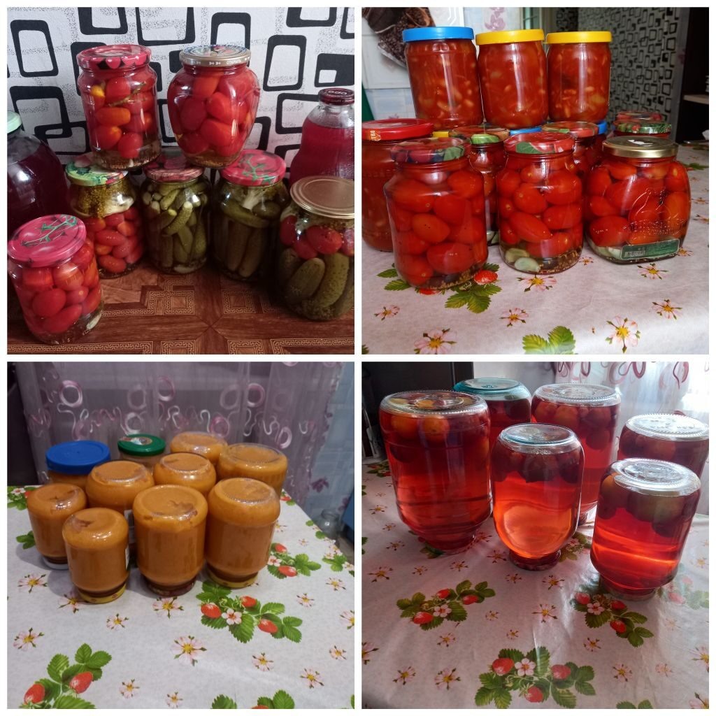 Зимние заготовки.