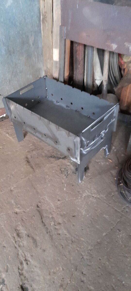 Мой самый первый мангал