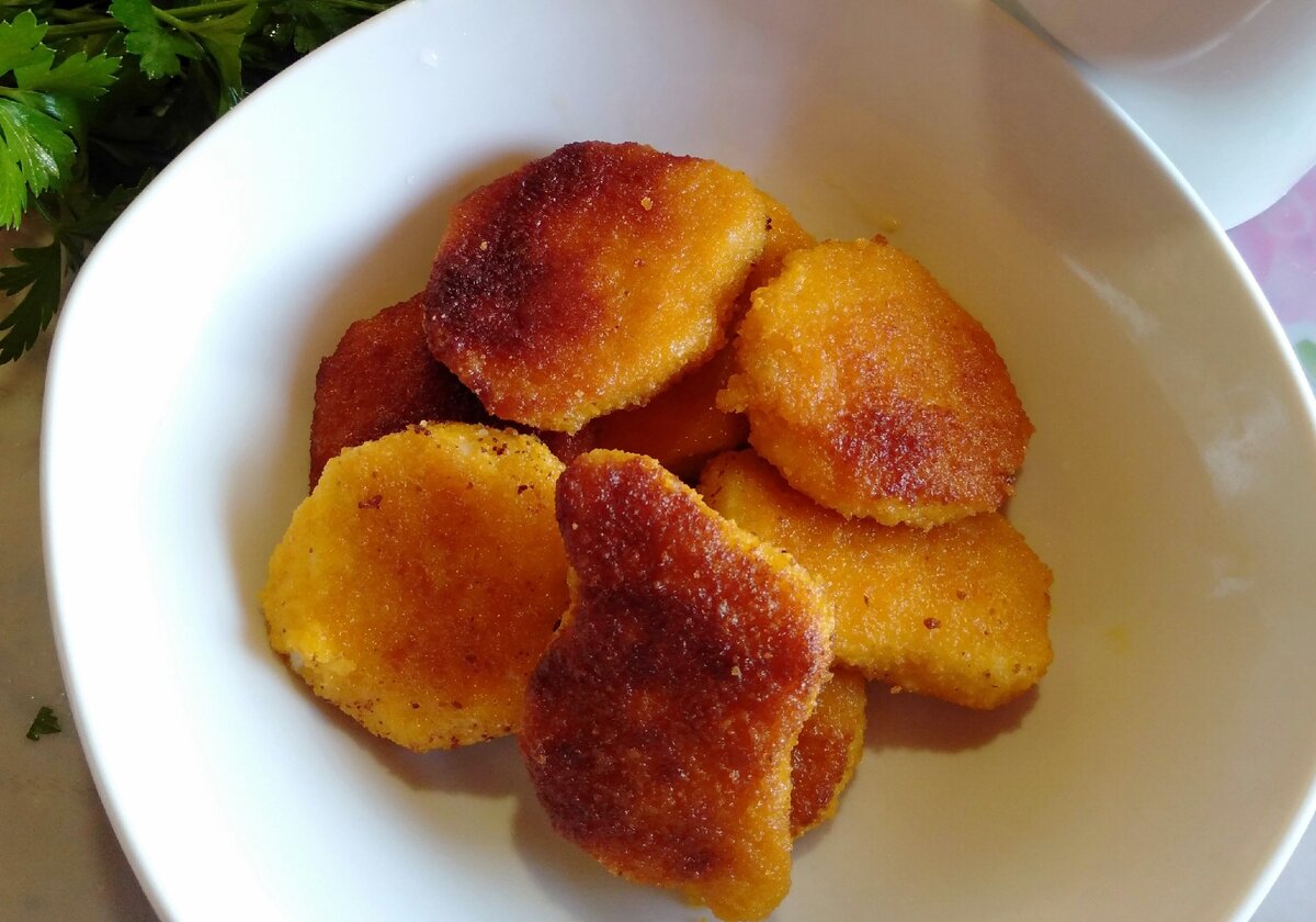 Хрустящие наггетсы