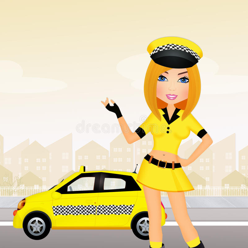 Таксист подвез девушку. Иллюстрации девушка и такси. Девушка таксистка. Женщина водитель такси. Красивая девушка таксист.