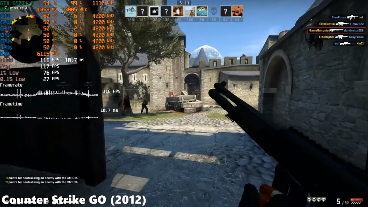 Counter Strike GO(Высокие настройки)