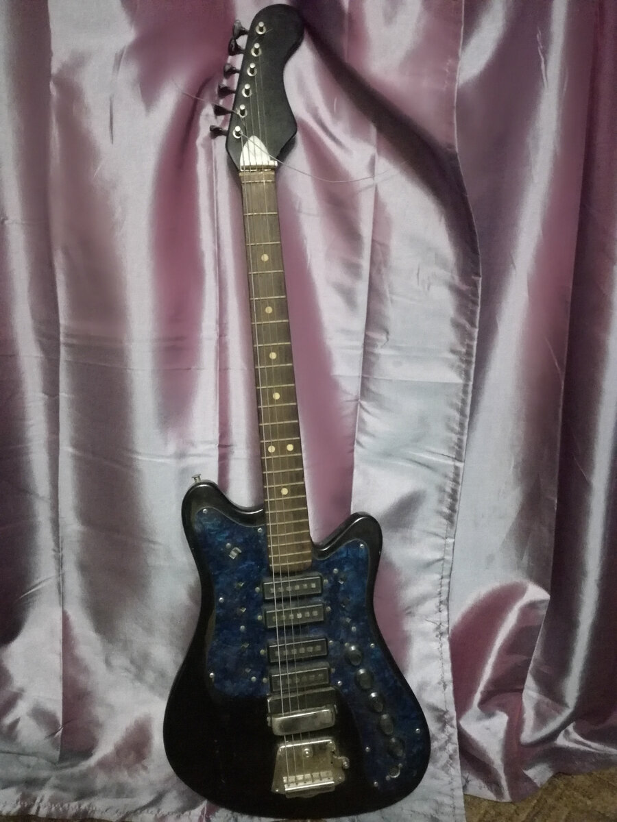 Первая стереофоническая советская электрогитара. | itwaslong.ru | Дзен