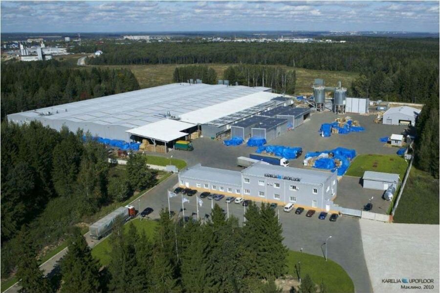 Завод Kahrs Group в д. Маклино, Калужской области