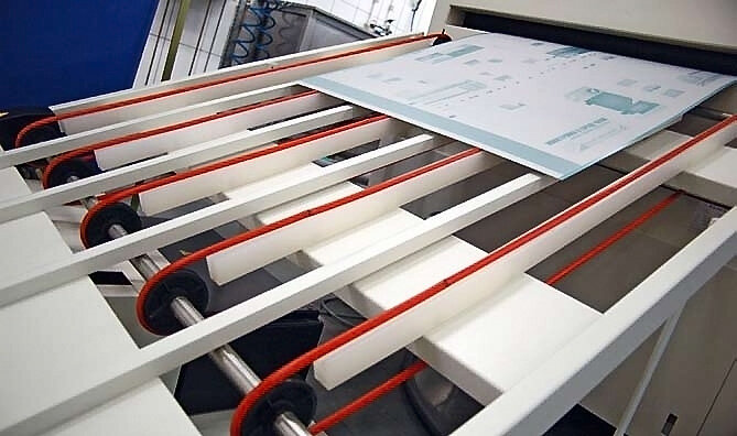 Рис.1. CtP. Выход готовой формы.