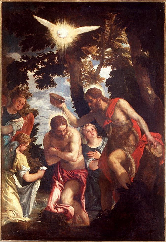 Паоло Веронезе. Крещение Иисуса