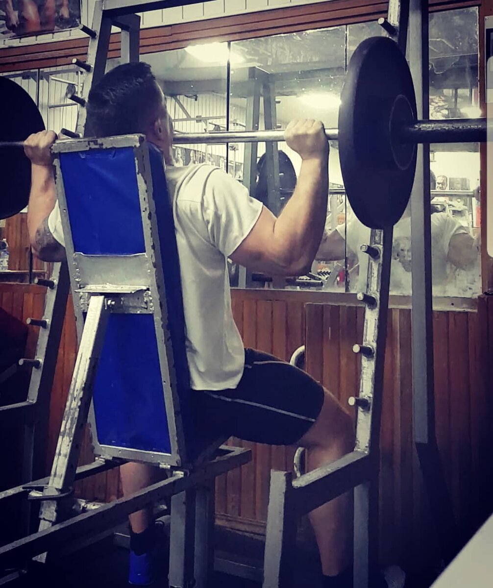 Жимы штанги вошли в мой тренировочный процесс