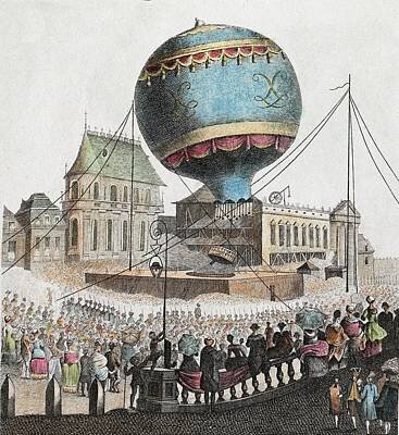 Воздушный шар братьев Монгольфье. Источник изображения: Яндекс картинки