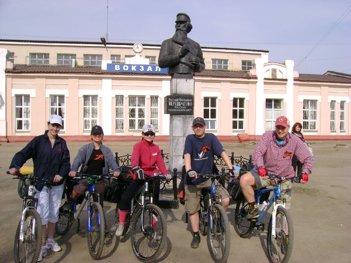 Железнодорожный вокзал г. Верещагино, Пермский край