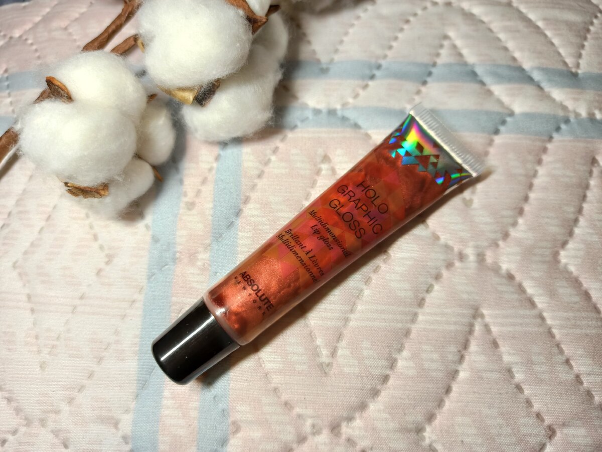 Блеск для губ голографик Absolute New York Amber отзывы